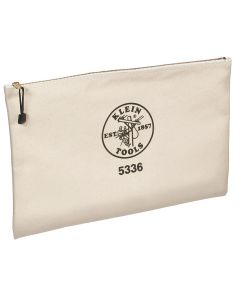 KLE5336 image(0) - Klein Tools Zipper Bag, Contractor's Portfolio, Canvas