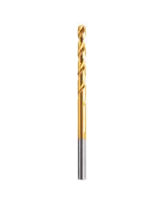 DWTDW1313 image(0) - DEWALT 13/64-Inch Titanium Nitride Coated Split Point Twist Drill Bit