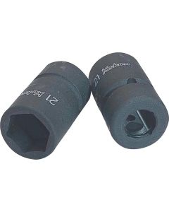 KKNNV14400-19 image(0) - Ko-ken USA NV14400-19 1/2 Square Drive Socket 19 mm 6 Point 54 mm Sleeve Drive
