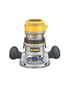 DeWalt 2-1/4 HP Corded Electric Electronic Variable Speed Fixed Base Router with Soft Start