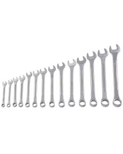 SUN9715A image(0) - SUNEX 14 Pc. Metric Raised Panel Combination Wrench Set