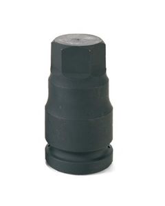 GRE4934F image(0) - Grey Pneumatic 1" Drive x 1-1/16" Hex Driver
