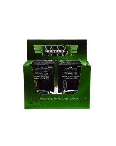 VIMMBHDISP image(0) - VIM Tools Magnetic Bit Holder Display - 10 Packs Of Mbh2 (2 Pcs Per Pack)