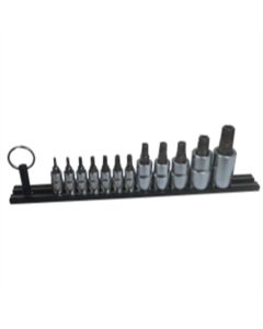 VIMTMS-T5P image(1) - VIM Tools Elite 12 Piece TORX Plus 5 Point Set, Ipr8 Thru Ipr60, Package On A Black Magrail