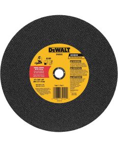 DWTDW8005 image(0) - DEWALT 10" x 7/64" x 5/8" general purpose cutting wheel