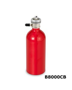 SUR8000CB image(0) - Milwaukee Sprayer B8000CB - Model B 16 oz Aluminum Sprayer, Red Powder-Coated, Chrome-Plated Brass Top