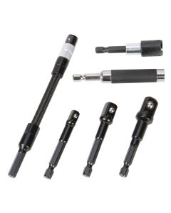 WLMW9072 image(0) - Wilmar Corp. / Performance Tool 6 Piece Power Tool Adapter Set