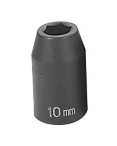 GRE2010M image(0) - Grey Pneumatic 1/2" Drive x 10mm Standard Socket