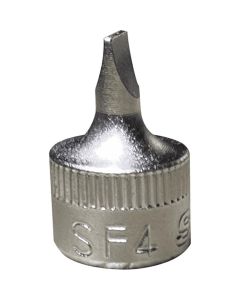 VIMSF4 image(0) - VIM Tools Stubby Flat Tip Driver 4 mm X .8M Blade, 1/4 Inch Square Drive