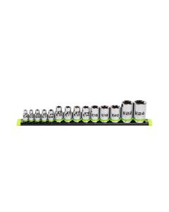 GETES14S image(0) - Grip Edge Tools RPT E-Star Socket Set - 14 Piece