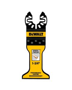 DEWALT 1-3/4 In Titanium Oscillating Tool Blade For Wood with Nails (1 Pack)