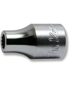 KKN4405A-5-16 image(0) - Ko-ken USA 4405A-5/16 1/2 Square Drive Socket 5/16 12 Point Length 36 mm