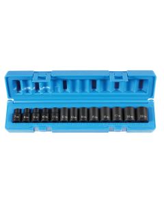GRE1203M image(0) - Grey Pneumatic 3/8" Drive 13 Piece Standard Length Metric Set - 12 Point