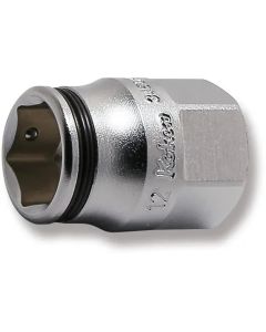 KKN3450MH-12 image(0) - Ko-ken USA 3450MH-12 3/8 Square Drive Socket 12 mm Nut Grip Length 26 mm Outer Hex 17 mm