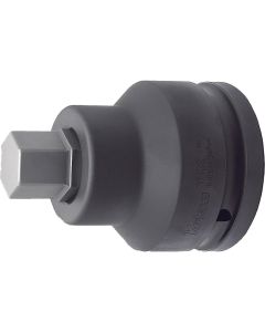 KKN17108-32-32 image(0) - Ko-ken USA 17108.32-32 1.1/2 Sq. Dr. Bit Socket 32mm Hex Length 115mm