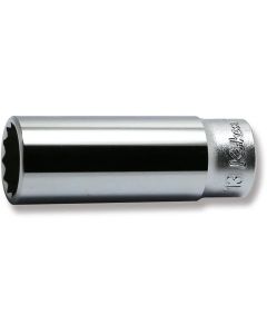 KKN2305M-13 image(0) - Ko-ken USA 2305M-13 1/4 Square Drive Socket 13 mm 12 Point Length 50 mm
