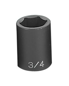 GRE2024R image(0) - Grey Pneumatic 1/2" Drive x 3/4" Standard Socket