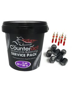 COUMKSP-3OZ image(0) - Counteract Counteract Motorcycle Balancing Beads Service Pack - 20 x 3oz bags