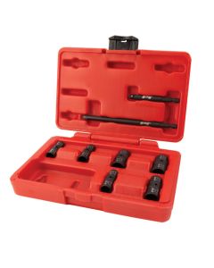 WLMM799 image(0) - Wilmar Corp. / Performance Tool 8 Piece 1/4" Drive Flip Socket Set