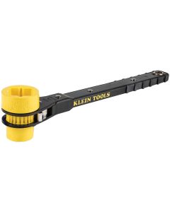 KLEKT151T image(0) - Klein Tools 4-in-1 Lineman's Ratcheting Wrench