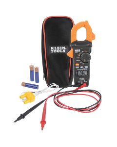 Klein Tools AC/DC Digital Clamp Meter, TRMS Auto-Ranging 400 Amp