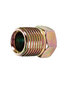 S.U.R.&R. 7/16 Inch-24 Inverted Flare Nut - 50 Pack