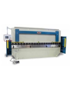 BLI1000786 image(0) - Baileigh BP-14010CNC - 220V 3 Phase 140 Ton 120" 2 Axis Programmable Hydraulic Press Brake. Distance Between Housings is 100"