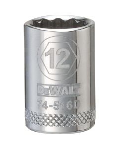 DWTDWMT74516OSP image(0) - DEWALT 001Pc 38Dr Socket-12Pt-12
