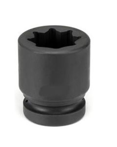 GRE4572S image(0) - Grey Pneumatic 1" Drive x 2-1/4" Standard - 8 Point Socket