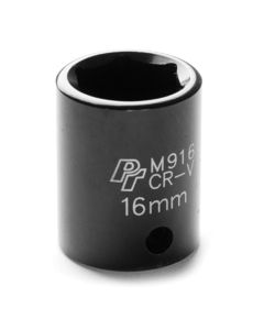 Wilmar Corp. / Performance Tool 3/8" Drive 16mm 6pt Impact Socket