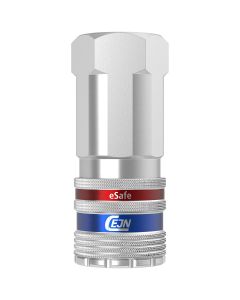 VAC10-410-2405 image(0) - Vacula Safety eSafe Coupling; Eurostandard 3/8" Body Size; 1/2" Female NPT