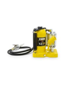 ESC10380 image(0) - ESCO Pro Series 12 Ton Air Hydraulic Bottle Jack