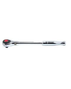 KKN3776P image(0) - Ko-ken USA 3776P 3/8 Square Drive Ratchet Handle 45 teeth Swivel Head Length 280 mm Polished Handle