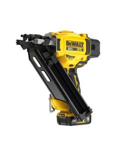 DWTDCN930P1 image(1) - DEWALT 20V MAX* XR Brushless Cordless 30&deg; Paper Tape Framing Nailer Kit