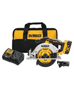 DWTDCS565P1 image(0) - DeWalt 20V MAX* XR 6-1/2-in. Brushless Cordless Circular Saw Kit