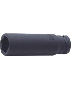 KKN12300M-7 image(0) - Ko-ken USA 12300M-7 1/4 Square Drive Socket 7 mm 6 Point Length 48 mm