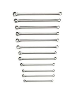 KDT85988 image(0) - GEARWRENCH 12 Piece 72-Tooth 12 Point XL GearBox Double Box Ratcheting Metric Wrench Set