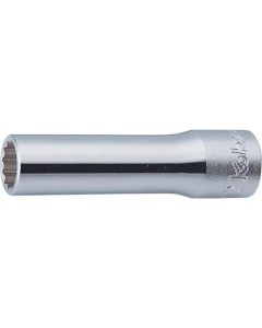 KKN4305A-11-16 image(0) - Ko-ken USA 4305A-11/16 1/2 Square Drive Socket 11/16 12 Point Length 77 mm