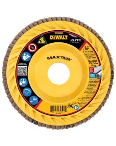 DWTDWA8281CTR image(1) - DEWALT 4-1/2 X 7/8 60G T27 Elite Ceramic Trim Flap