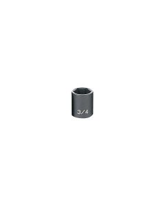 GRE1024R image(0) - Grey Pneumatic 3/8" Drive x 3/4" Standard Socket