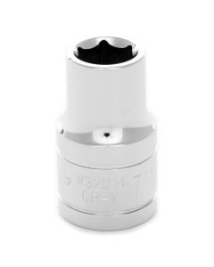 WLMW32014 image(0) - Wilmar Corp. / Performance Tool 1/2" Drive 7/16" 6pt Socket