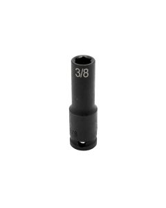 VIMIMP638D image(0) - VIM TOOLS 3/8 Inch X 3/8 Inch Drive SAE Cr-Mo Impact Socket - Deep