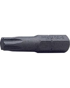KKN108T-25-T40H image(0) - Ko-ken USA 108T.25-T40H 1/4 Hex Drive Tamper-Resistant TORX T40H Bit - Length 25 mm
