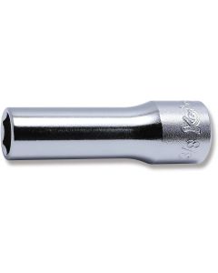 KKN3300A-3-8 image(0) - Ko-ken USA 3300A-3/8 3/8 Square Drive Socket 3/8 6 Point Length 55 mm
