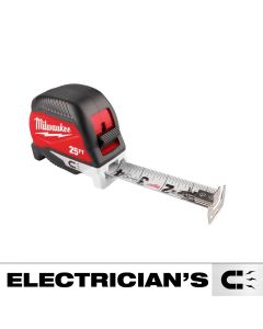 MLW48-22-1027M image(0) - Milwaukee Tool 25ft Electrician Feets Magnetic Tape Measure