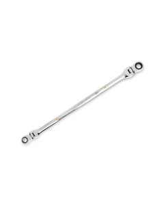 KDT86821 image(0) - GearWrench 90-Tooth 12 Point GearBox Double Flex Ratcheting Wrench 9x11mm