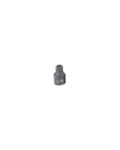 GRE1010R image(0) - Grey Pneumatic 3/8" Drive x 5/16" Standard Socket