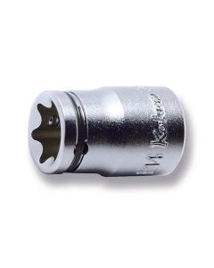 KKN3425-E202B image(0) - Ko-ken USA 3425-E20(2B) 3/8 Square Drive NUT GRIP TORX E20 Socket - Length 32 mm