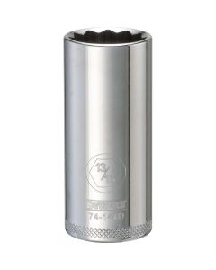 DWTDWMT74141OSP image(0) - DEWALT 001Pc 38Dr Deep Socket-12Pt-13/16