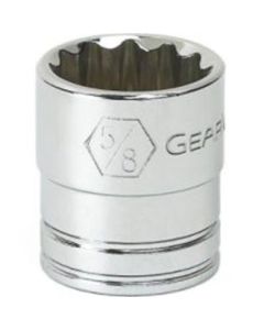 KDT80217 image(0) - GearWrench 1/4 Inch Drive 12 Point Standard SAE Socket 7/16 Inch